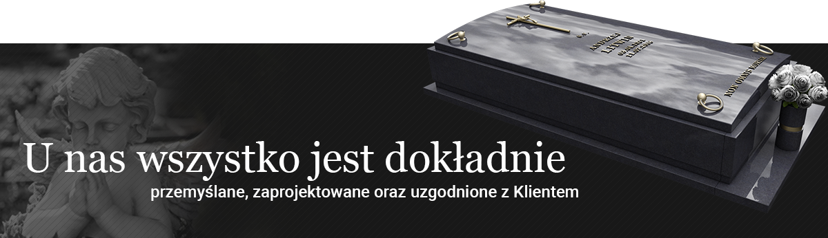 Nagrobek podwójny w Szczecinie